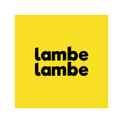 Logo Lambe Lambe — cliente da Chave Estúdio